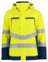 6441 PADDED FUNCTIONAL JACKET EN ISO 20471 CLASS 3 Yellow/Navy