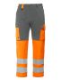 6501 WAISTPANTS EN ISO 20471 CLASS 2 Orange/Grey