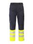 6507 DRIVER PANTS EN ISO 20471 CLASS 1 Yellow/Navy