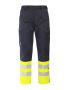 6507 DRIVER PANTS EN ISO 20471 CLASS 1 Yellow/Navy