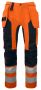 6513 WAISTPANTS EN ISO 20471 CLASS 2/1 Orange/Black