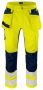 6570 WAISTPANT STRETCH EN ISO 20471 CLASS 2 Yellow/Navy