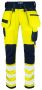 6573 WAISTPANT STRETCH EN ISO 20471 CLASS 2 Yellow/Navy