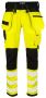 6573 WAISTPANT STRETCH EN ISO 20471 CLASS 2 yellow/black