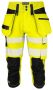 6577 PIRATE PANTS EN ISO 20471 CLASS 2/1 Yellow/Black