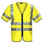 6707 VEST EN ISO 20471 CLASS 3 Yellow