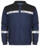 7100 POLO SWEATSHIRT
7100 POLO SWEATSHIRT 9910-VIZ Navy/black