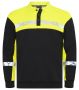 7100 POLO SWEATSHIRT
7100 POLO SWEATSHIRT 9910-VIZ Black/Yellow