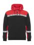 7104 HOODJACKET 1/2 ZIP
7104 HOODJACKET 1/2 ZIP 9910-VIZ Black/red