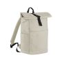 Premium Recycled Roll Top Backpack Natural Stone