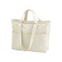 Double Handle Cargo Pocket Tote