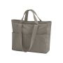 Double Handle Cargo Pocket Tote Mushroom