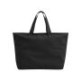 Oversized Heavy Duty Canvas Tote Bag Black