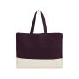 EarthAware® Organic Contrast Shopper Oxblood/Natural