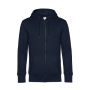 KING Zipped Hood Navy Blue