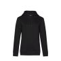 QUEEN Hooded /women Black Pure