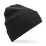 Organic Cotton Original Cuffed Beanie Black