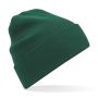 Organic Cotton Original Cuffed Beanie Bottle Green