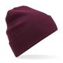 Organic Cotton Original Cuffed Beanie Dark red