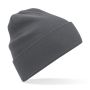 Organic Cotton Original Cuffed Beanie Grey