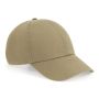 Organic Cotton 6 Panel Cap Beige