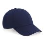 Organic Cotton 6 Panel Cap Navy Blue