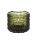Iittala Kastehelmi Tealight candleholder 64mm Moss green