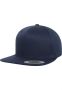 Organic cotton snapback Navy Blue