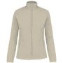 Maureen - Ladies' Full Zip Microfleece Jacket Beige