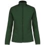Maureen - Ladies' Full Zip Microfleece Jacket Forest Green