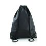 Drawstring Backpack Black