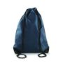 Drawstring Backpack Navy Blue