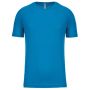 Men's Short Sleeve Sports T-shirt Blue