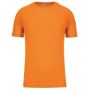 Men's Short Sleeve Sports T-shirt Orange