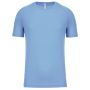 Men's Short Sleeve Sports T-shirt Blue