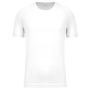 Men's Short Sleeve Sports T-shirt White