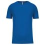 Men's Short Sleeve Sports T-shirt Sporty Royal Blue