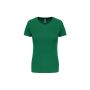 Ladies Short Sleeve Sports T-shirt Green