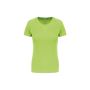 Ladies Short Sleeve Sports T-shirt Green