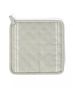 ICONS JACQUARD STAR POT HOLDER Sage Green/White