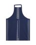 Icons Cotton Jacquard Star Apron Dress Blue/White