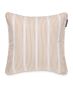 ICONS CLASSIC STRIPED TWILL PILLOW COVER Beige/White