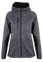 Essential hoodie women Dark grey