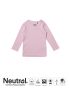 Neutral Babies Long Sleeve T-shirt Light Pink