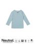 Neutral Babies Long Sleeve T-shirt Light Blue