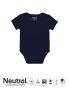 Neutral Babies Short Sleeve Bodystocking Navy