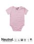 Neutral Babies Short Sleeve Bodystocking Light Pink