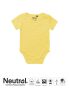 Neutral Babies Short Sleeve Bodystocking Dusty Yellow