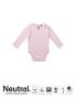 Neutral Babies Long Sleeve Bodystocking Light Pink