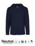 Neutral Kids Hoodie w. Zip Navy